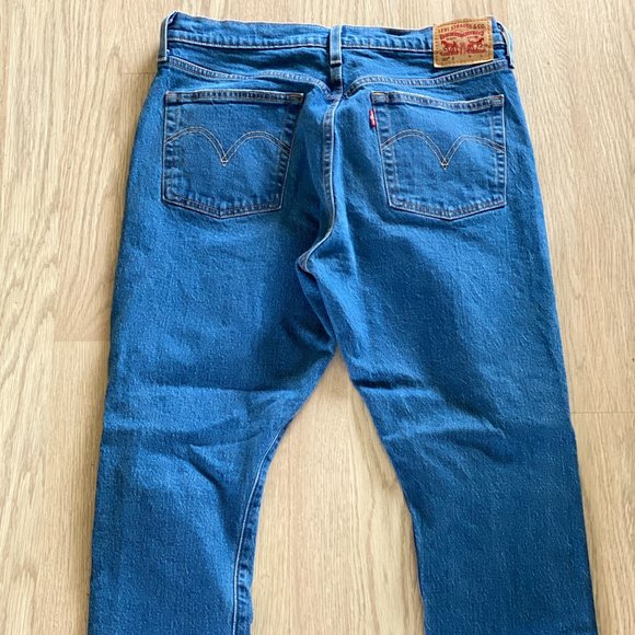 Levi's 501 S Skinny High Waisted 31x28 Womens Jean - Picture 3 of 8